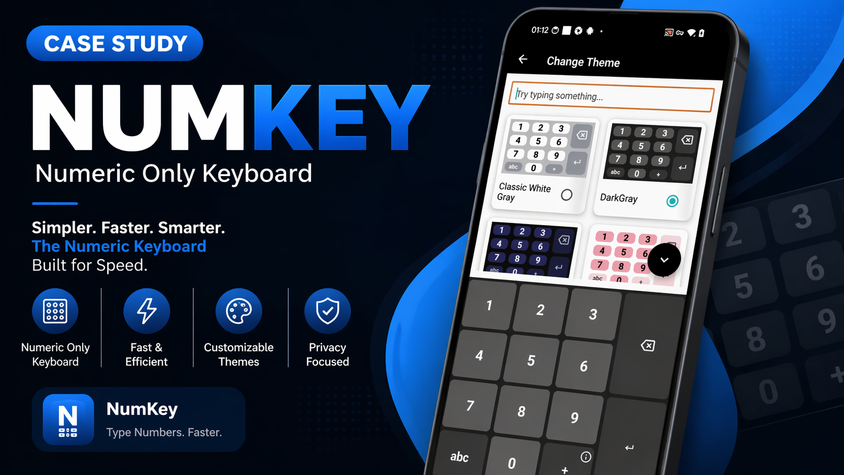 NumKey: Numeric Only Keyboard