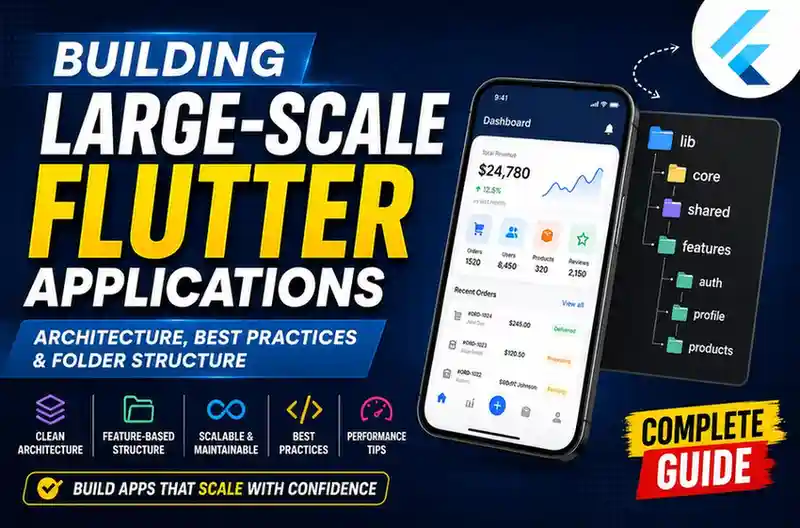 Building Large-Scale Flutter Applications: Architecture, Best Practices & Folder Structure
